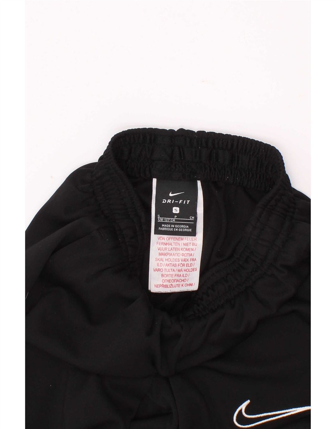 Nike Boys Dri Fit træningsdragt bukser 8-9 år Small Black Colourblock