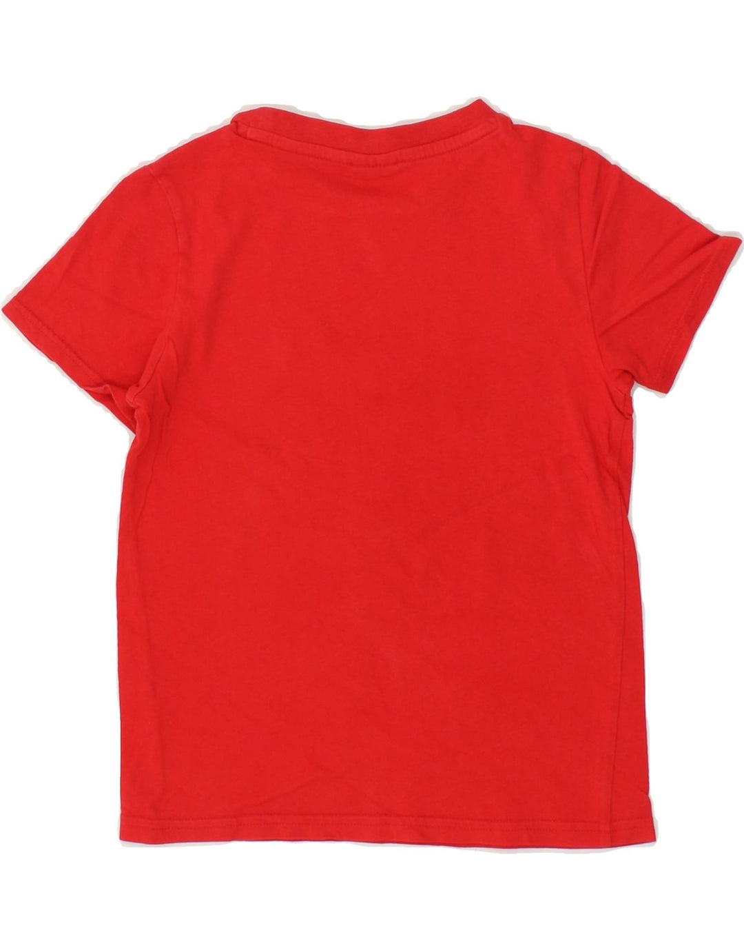 PUMA Boys Graphic T-Shirt Top 5-6 Years XS Red Vintage Puma and Second-Hand Puma from Messina Hembry 