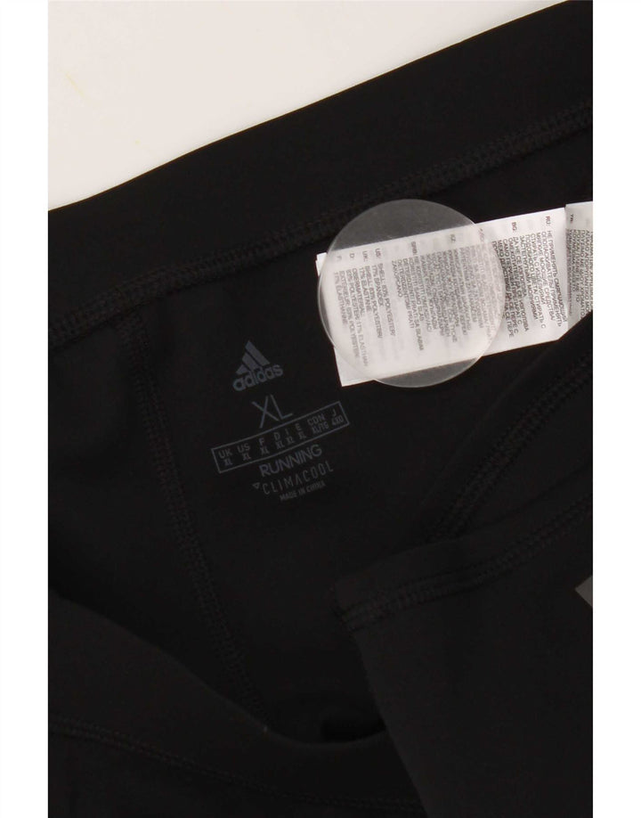 Adidas Womens Climacool Sports Shorts UK 18 XL Sort Polyester