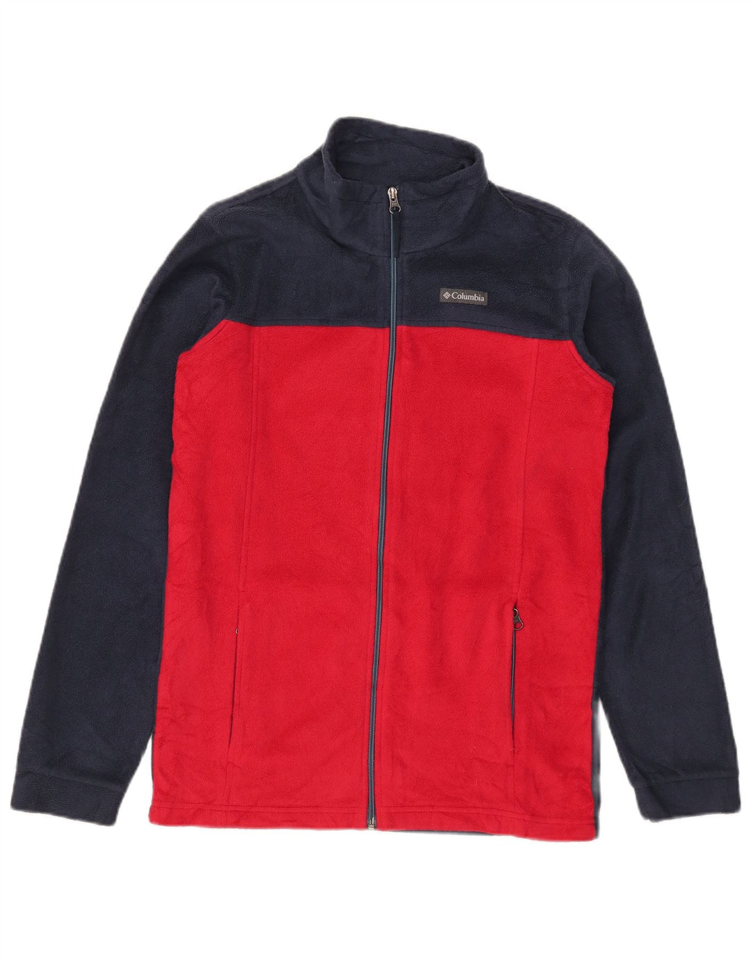 Columbia Boys Fleecejakke 15-16 år XL Marineblå Colourblock Polyester