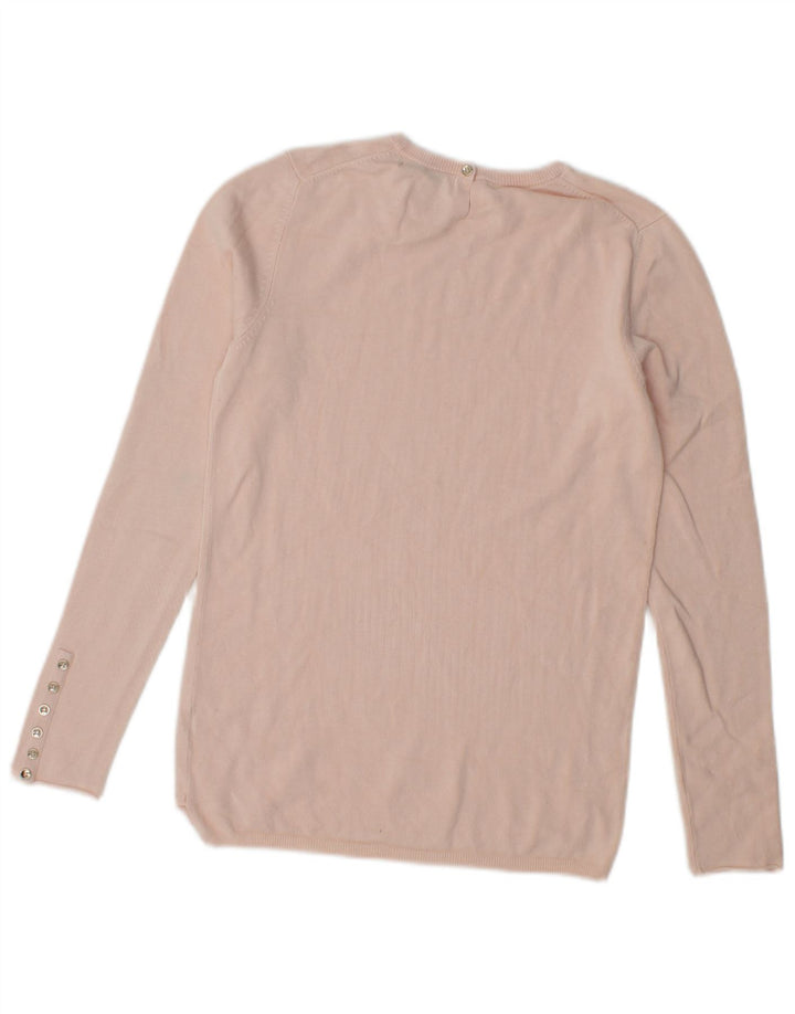 Zara Dame sweater med rund hals DK 12 Medium Pink