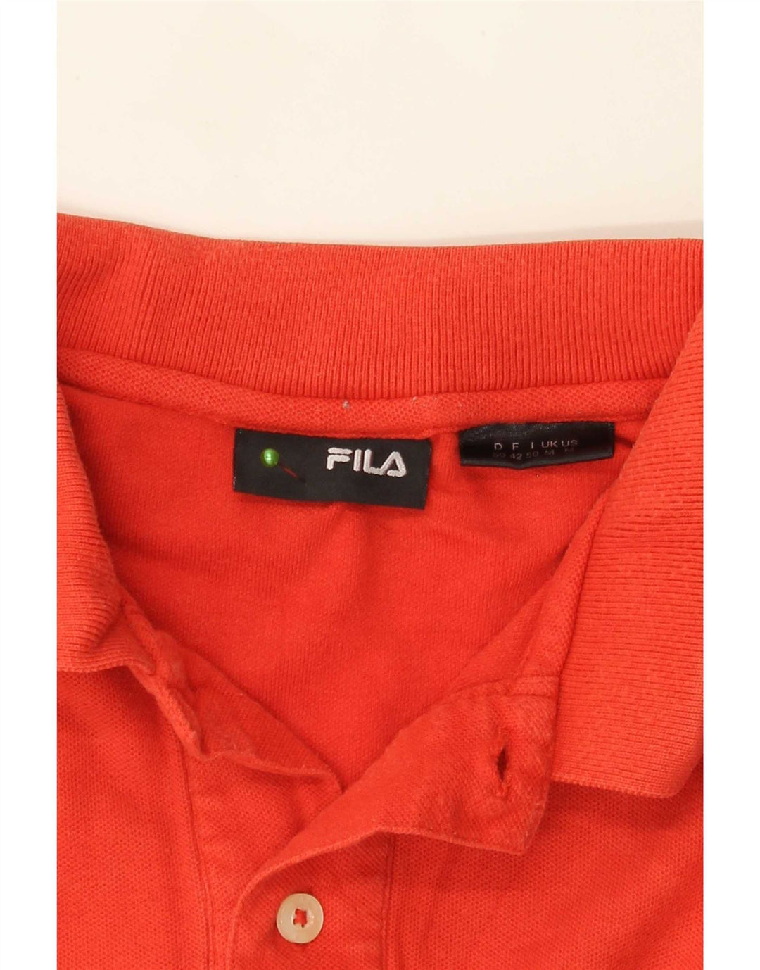Fila Poloskjorte til mænd Medium Rød