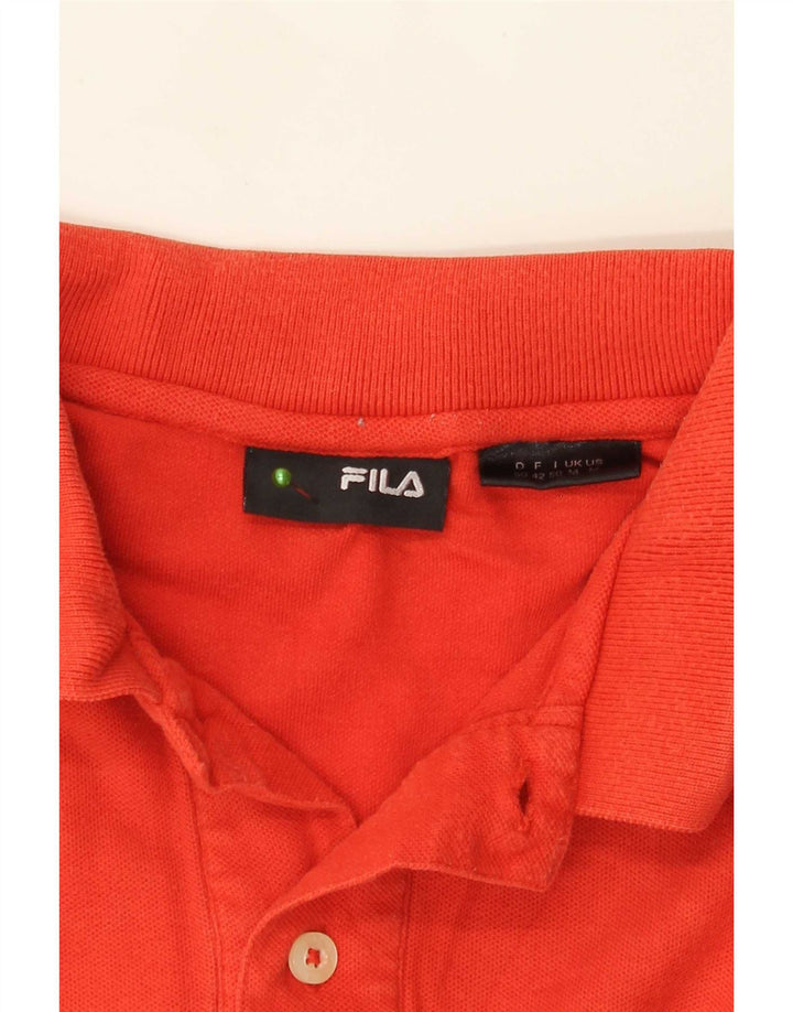 Fila Poloskjorte til mænd Medium Rød