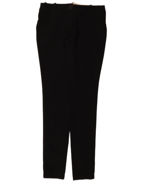 Elisabetta Franchi Dame Skinny Casual Bukser EU 42 Large W32 L33 Sort