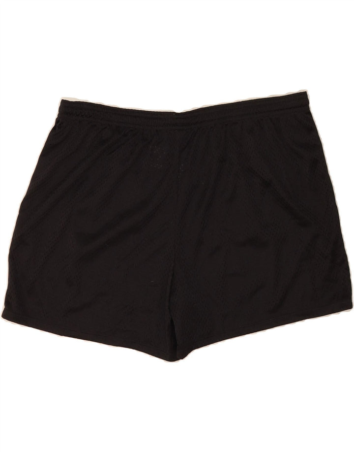 CHAMPION Mens Sport Shorts XL  Black Polyester Vintage Champion and Second-Hand Champion from Messina Hembry 