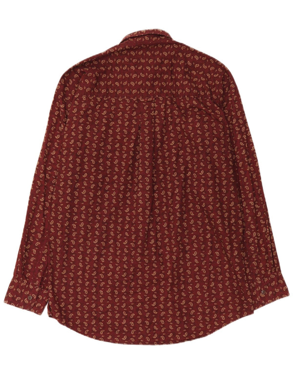 Chaps Ralph Lauren Herreskjorte Medium Burgundy Paisley Cotton