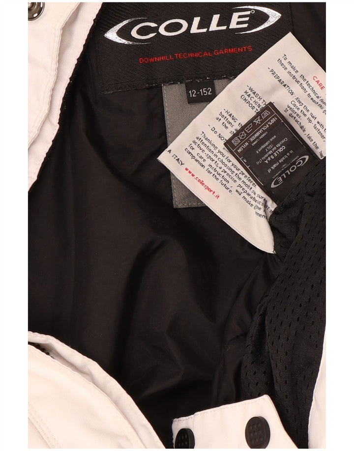 VINTAGE Drenge skijakke 11-12 år Flerfarvet Colourblock Polyester