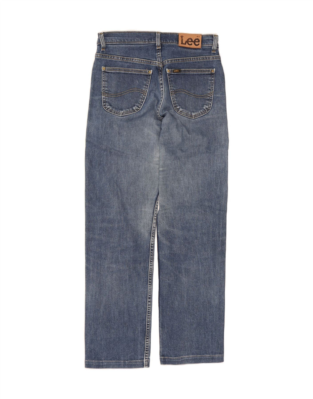 LEE Womens Straight Jeans W33 L30 Blue Cotton Vintage Lee and Second-Hand Lee from Messina Hembry 