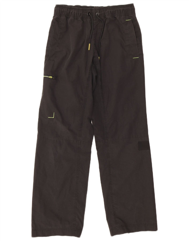 Adidas Straight Cargo Bukser Small W28 L32 Sort Polyester