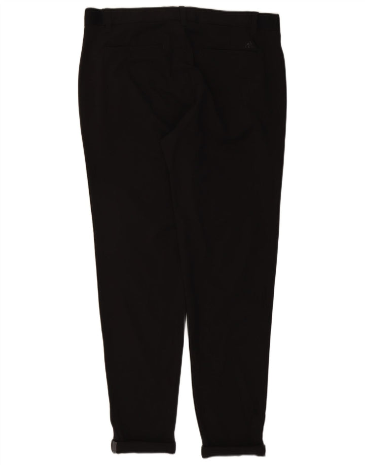 Adidas Herre Slim Chino Bukser W34 L29 Sort Polyester