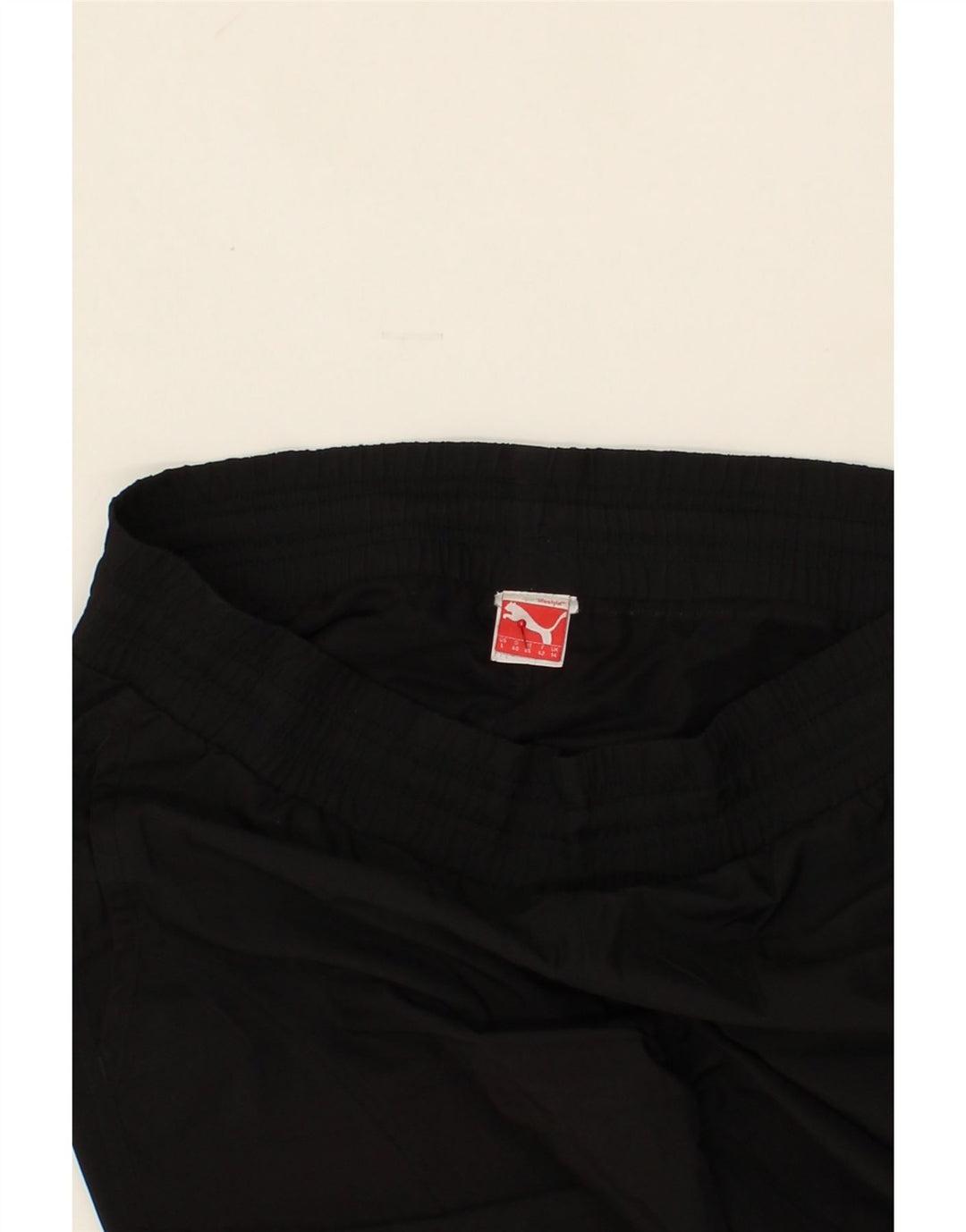 PUMA Womens Tracksuit Trousers Joggers UK 14 Large Black Polyester Vintage Puma and Second-Hand Puma from Messina Hembry 