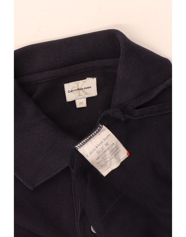 CALVIN KLEIN JEANS Poloskjorte til mænd Medium Navyblå Bomuld