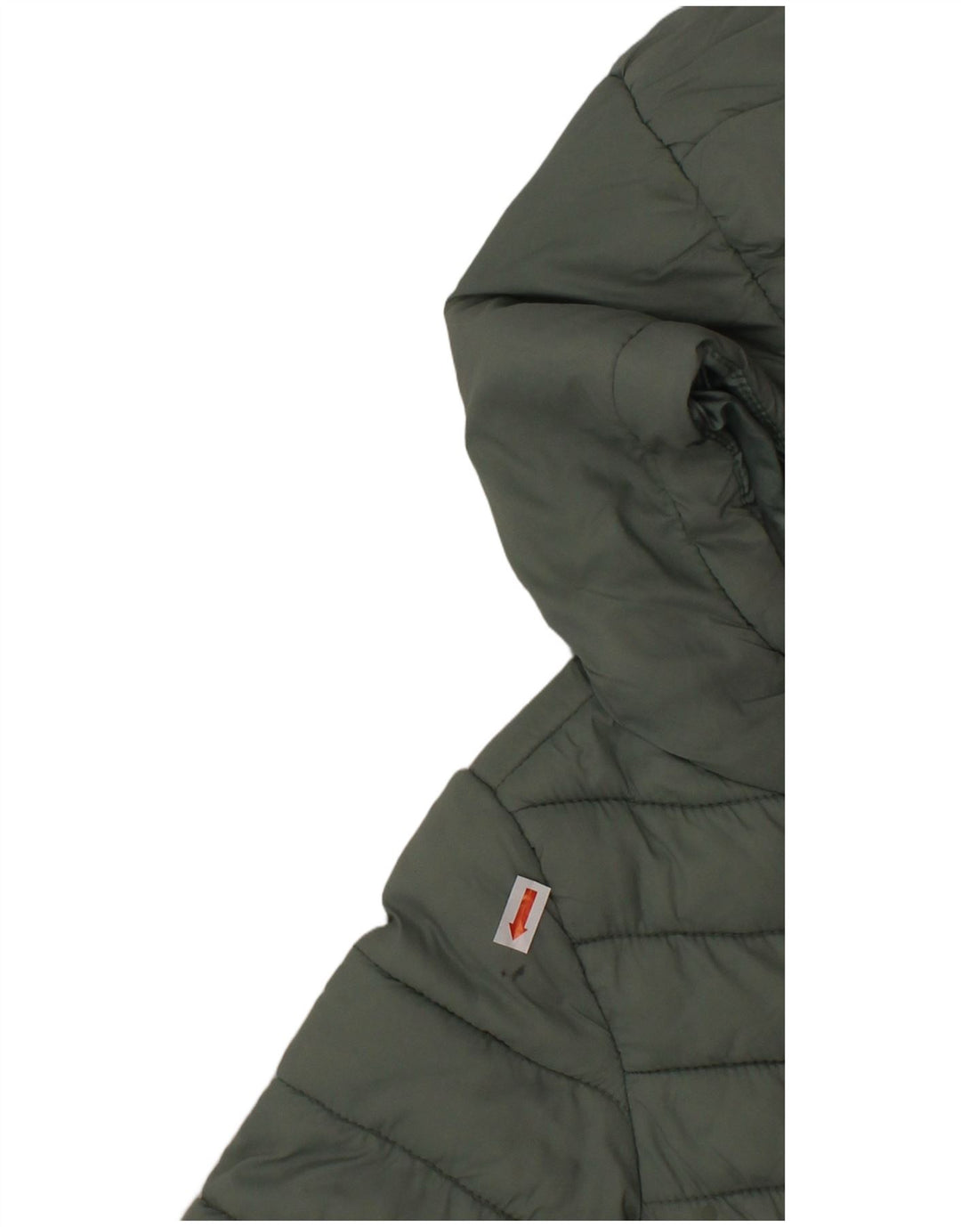 DKNY Baby Girls Polstret hættejakke 18-24 måneder Grøn nylon