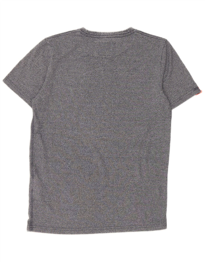 Superdry Herre T-shirt Top Lille grå Tie Dye Bomuld