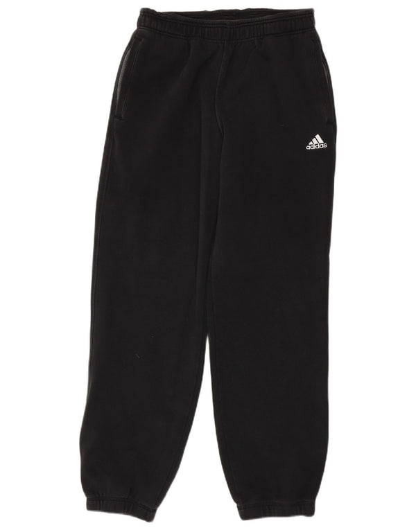 Adidas Dame træningsdragt Bukser Joggers UK 14 Medium Sort Bomuld