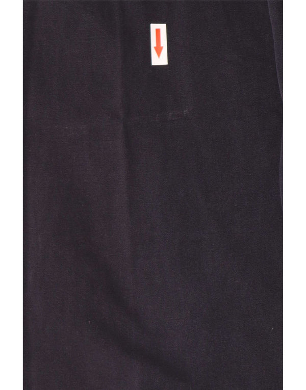 Carrera Mens Loose Fit Chino Trousers W34 L26 Navy Blue Cotton