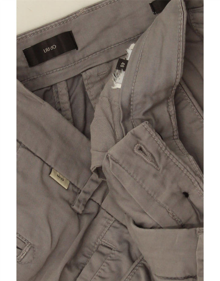 Liu Jo Herre Slim Fit Chinobukser IT 48 Medium W30 L31 Grå