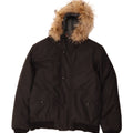 Aigle Herre Hooded Bomber Jacket UK 38/40 Medium Black Bomuld