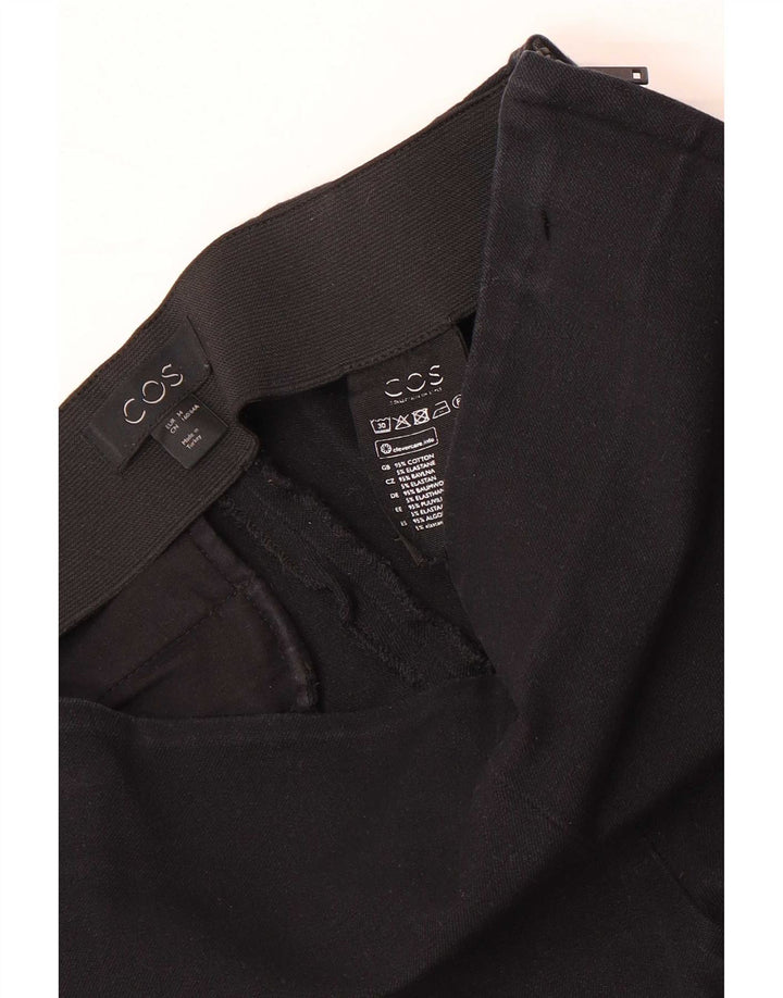 Cos Dame Leggings EU 34 XS Sort Bomuld