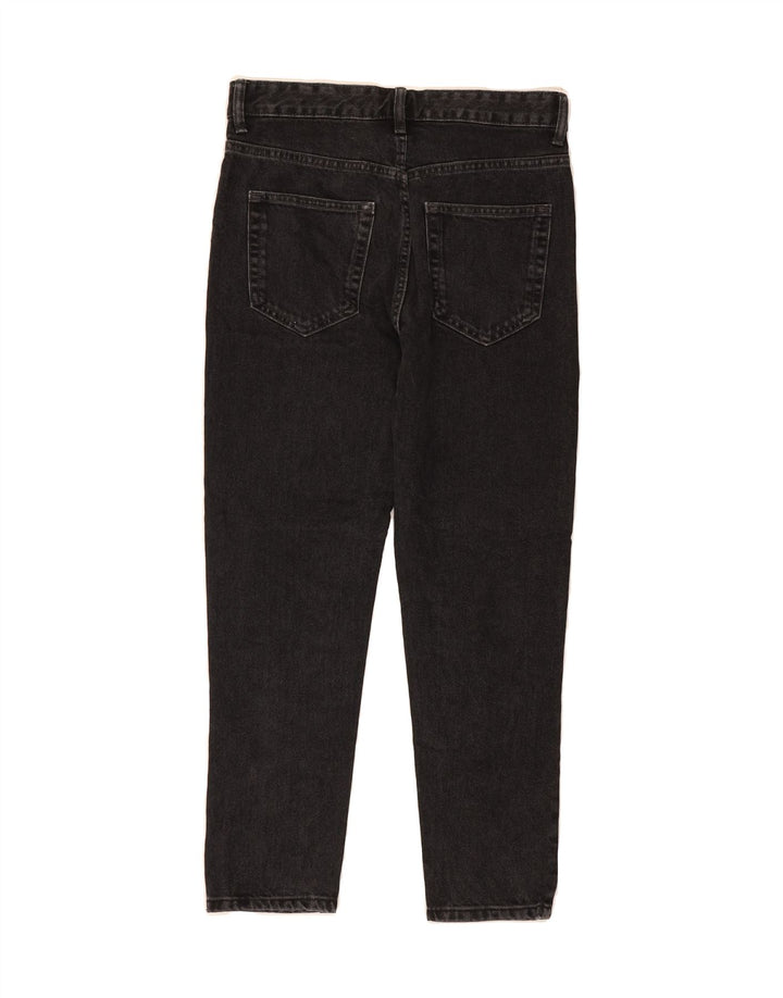 ZARA Womens Straight Jeans EU 36 XS W29 L26 Black Vintage Zara and Second-Hand Zara from Messina Hembry 
