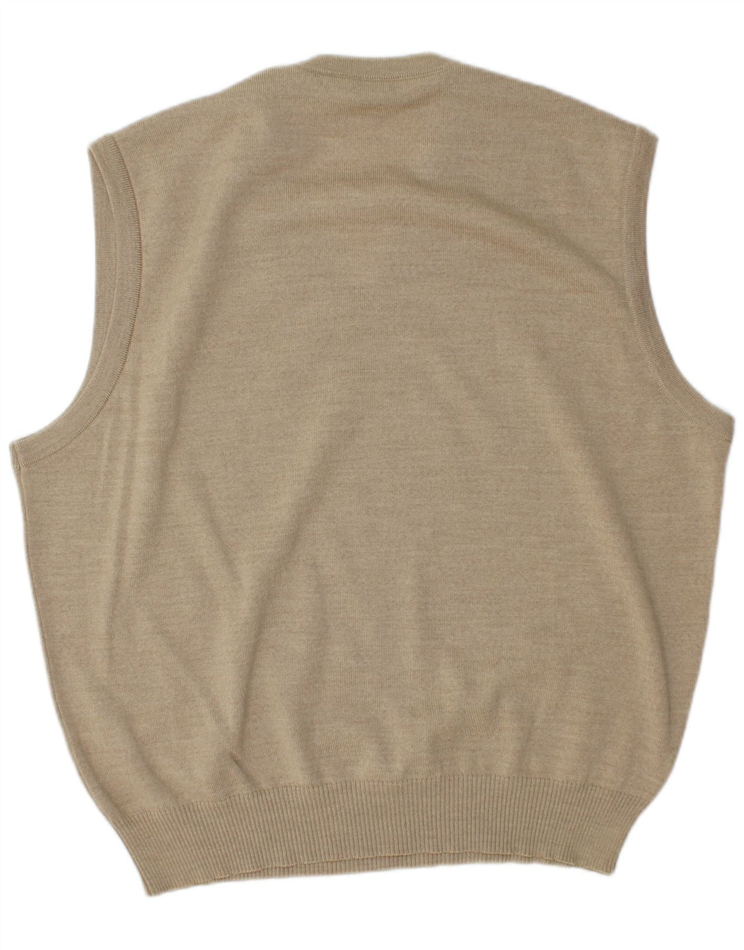 Marz Herrevest Tank Top EU 56 XL Beige Ny Uld