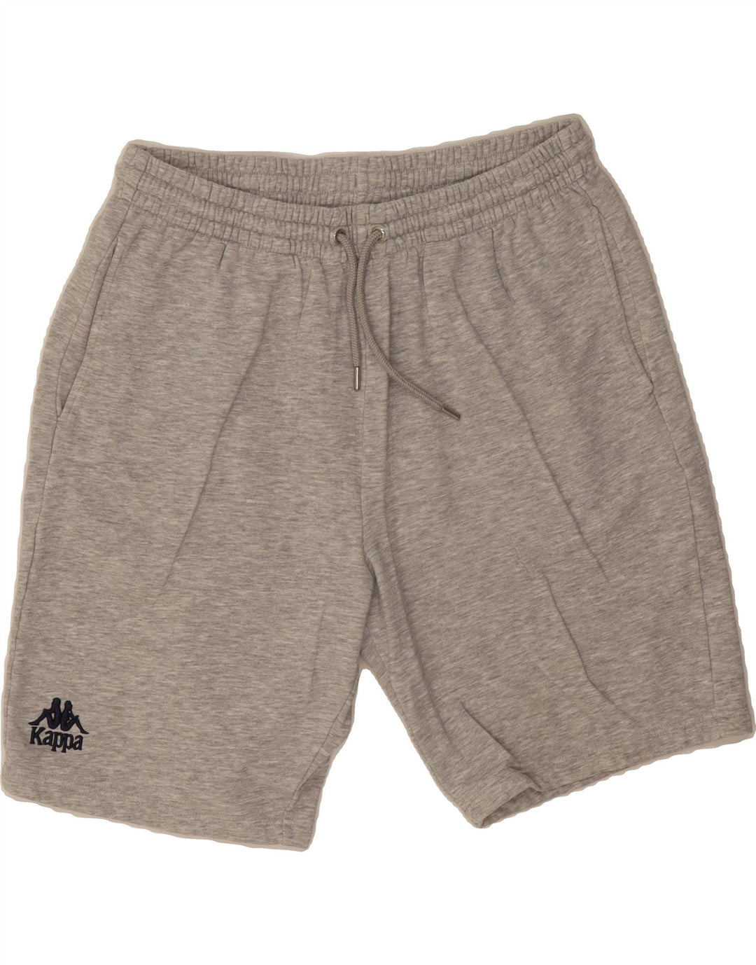 KAPPA Mens Sport Shorts 2XL Grey Flecked Cotton Vintage Kappa and Second-Hand Kappa from Messina Hembry 