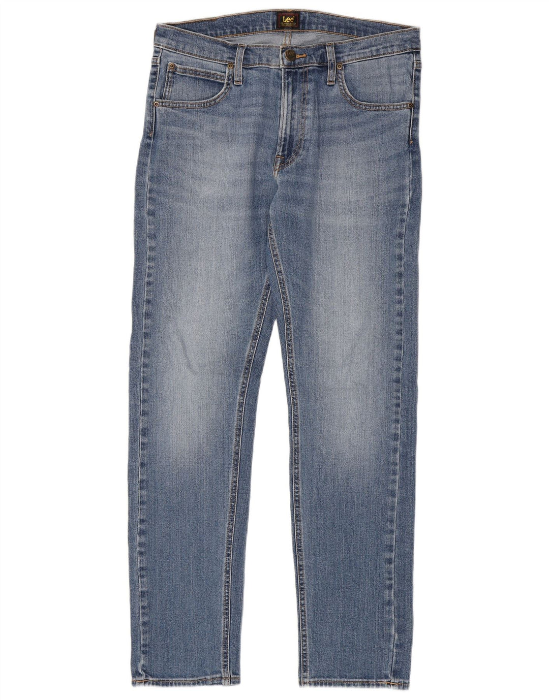 Lee Slim Jeans til mænd W32 L32 blå bomuld