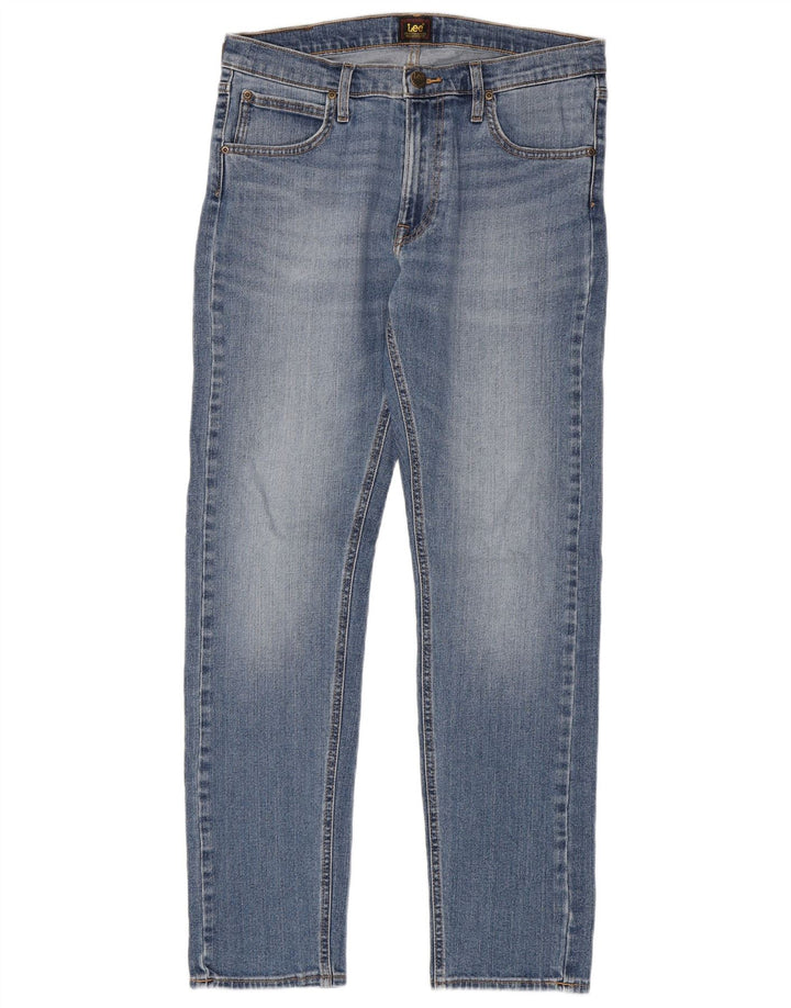 Lee Slim Jeans til mænd W32 L32 blå bomuld