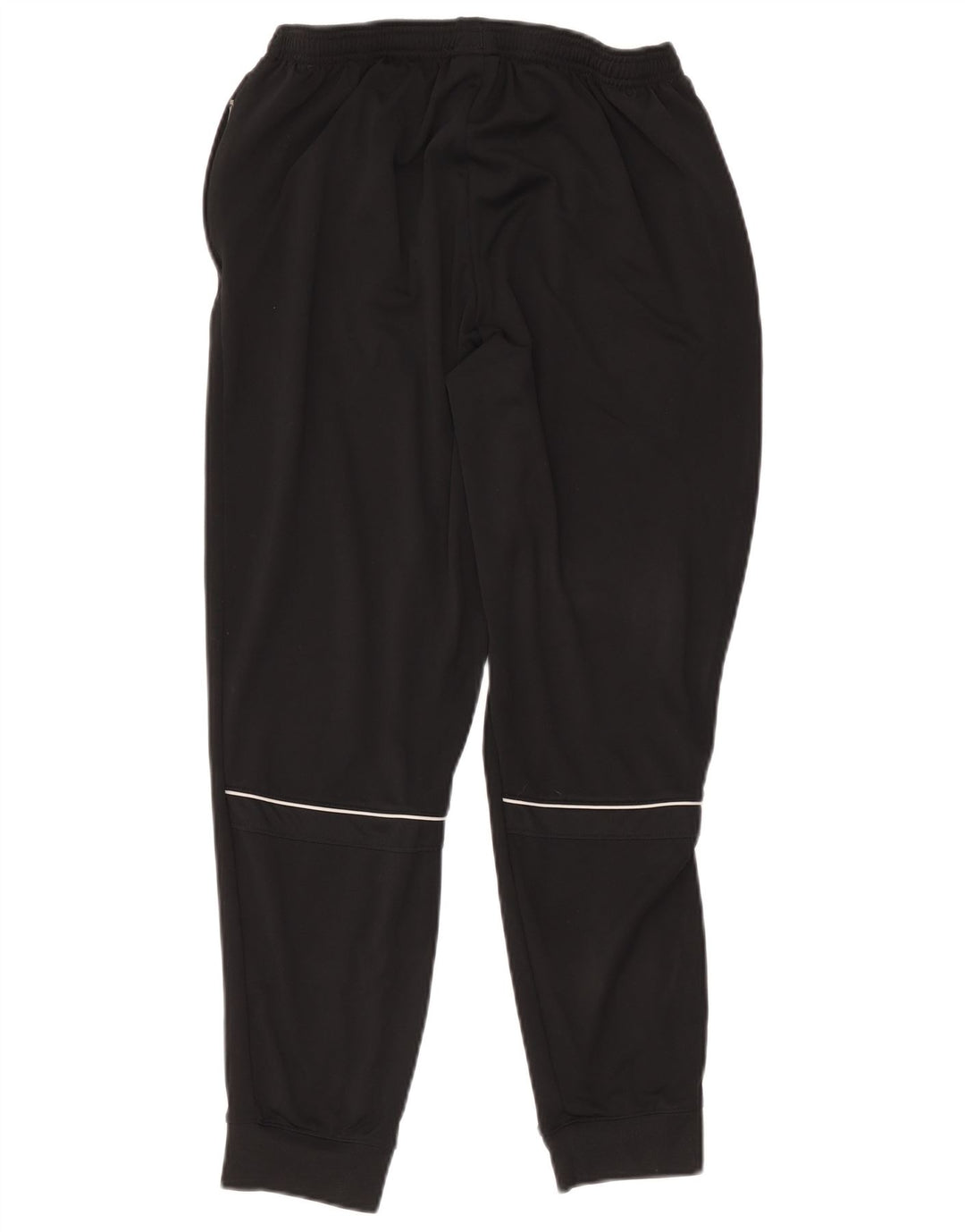 Nike Dame Dri Fit træningsdragt Bukser Joggers UK 14 Large Black Polyester