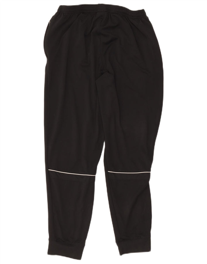 Nike Dame Dri Fit træningsdragt Bukser Joggers UK 14 Large Black Polyester