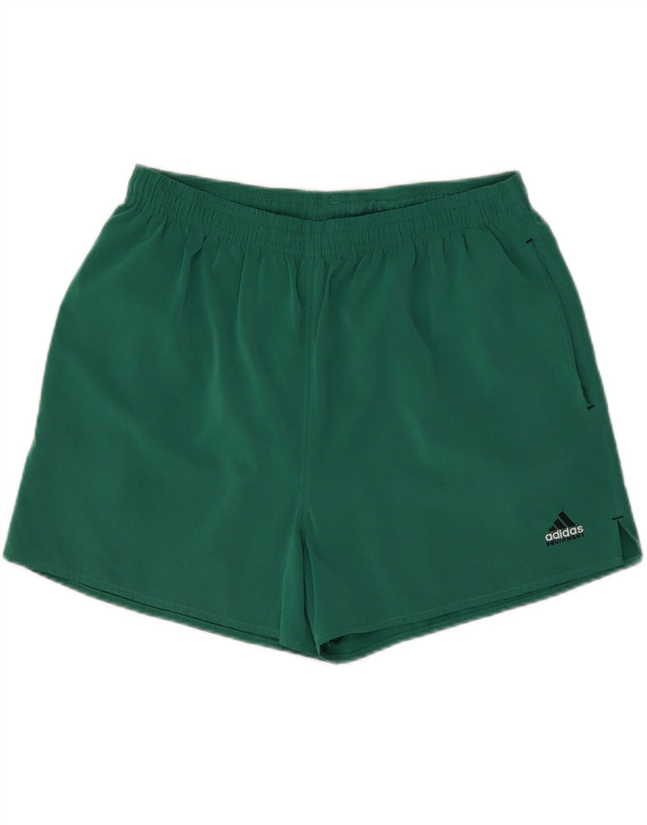 Adidas Herre Sportshorts UK 40 Medium Green Polyester