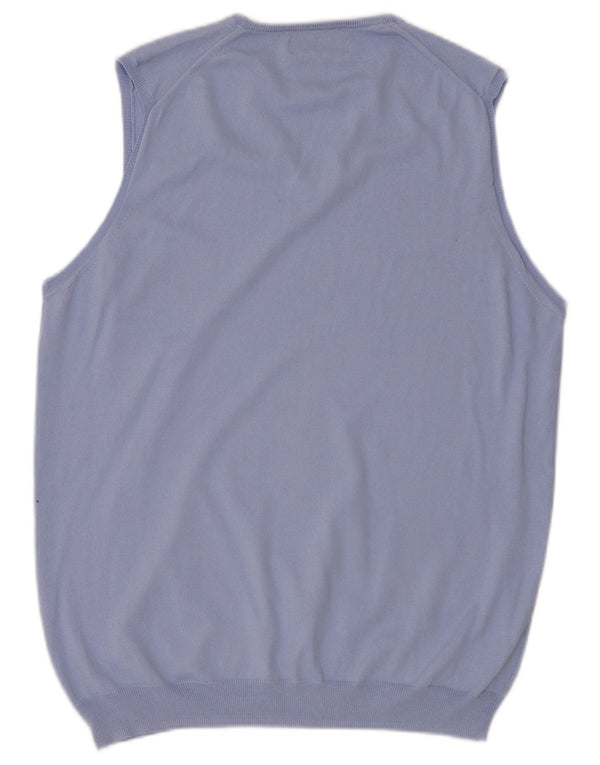 Zara Herrevest Tank Top XL Blå