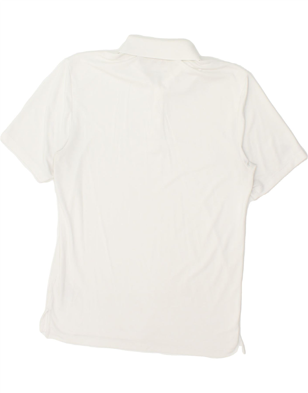 ADIDAS Mens Polo Shirt Small White Polyester Vintage Adidas and Second-Hand Adidas from Messina Hembry 