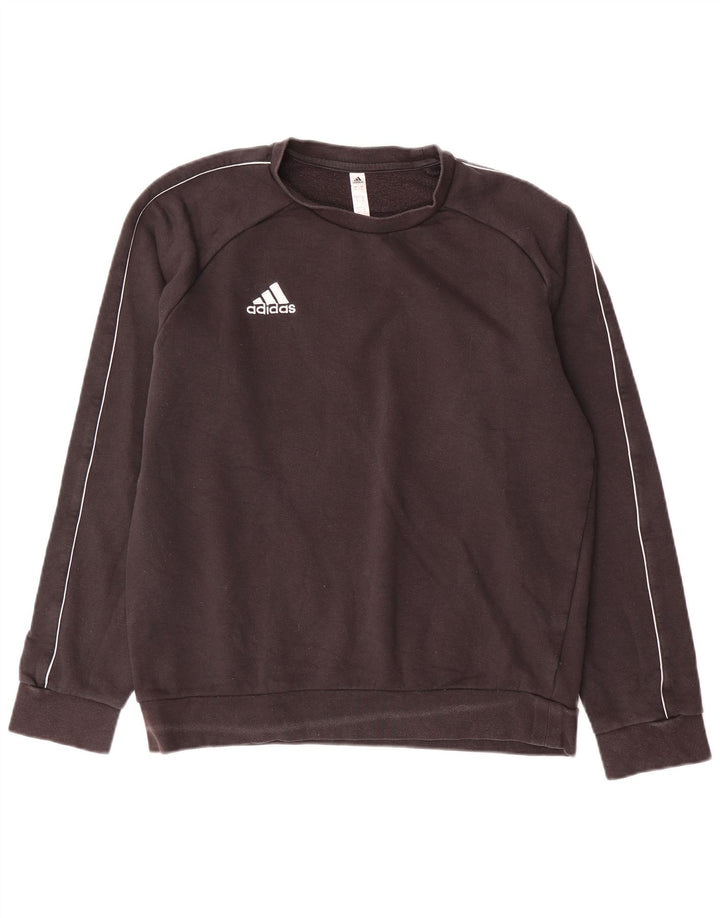 Adidas Sweatshirt Jumper Medium Sort bomuld til mænd
