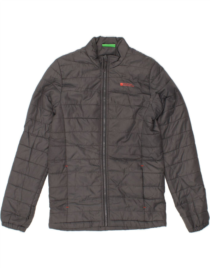 MOUNTAIN WAREHOUSE Boys Padded Jacket 12-13 Years Grey Polyester Vintage Mountain Warehouse and Second-Hand Mountain Warehouse from Messina Hembry 