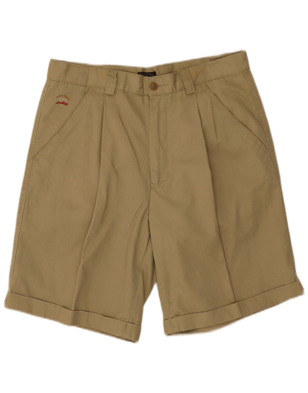 Paul & Shark Herre Yachting Pegged Chino Shorts IT 50 Large W32 Grøn