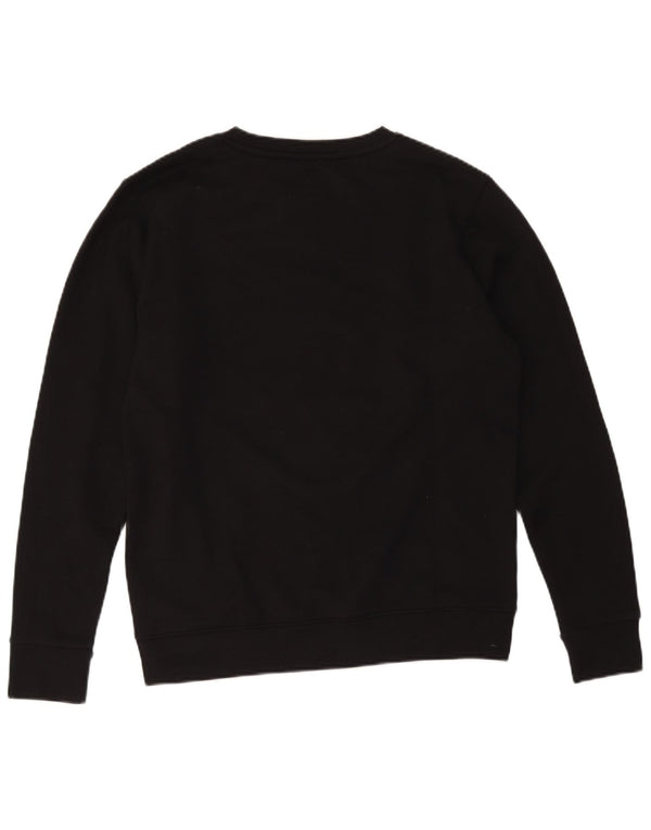 Enrico Coveri Herre Sweatshirt Jumper XL Sort Bomuld