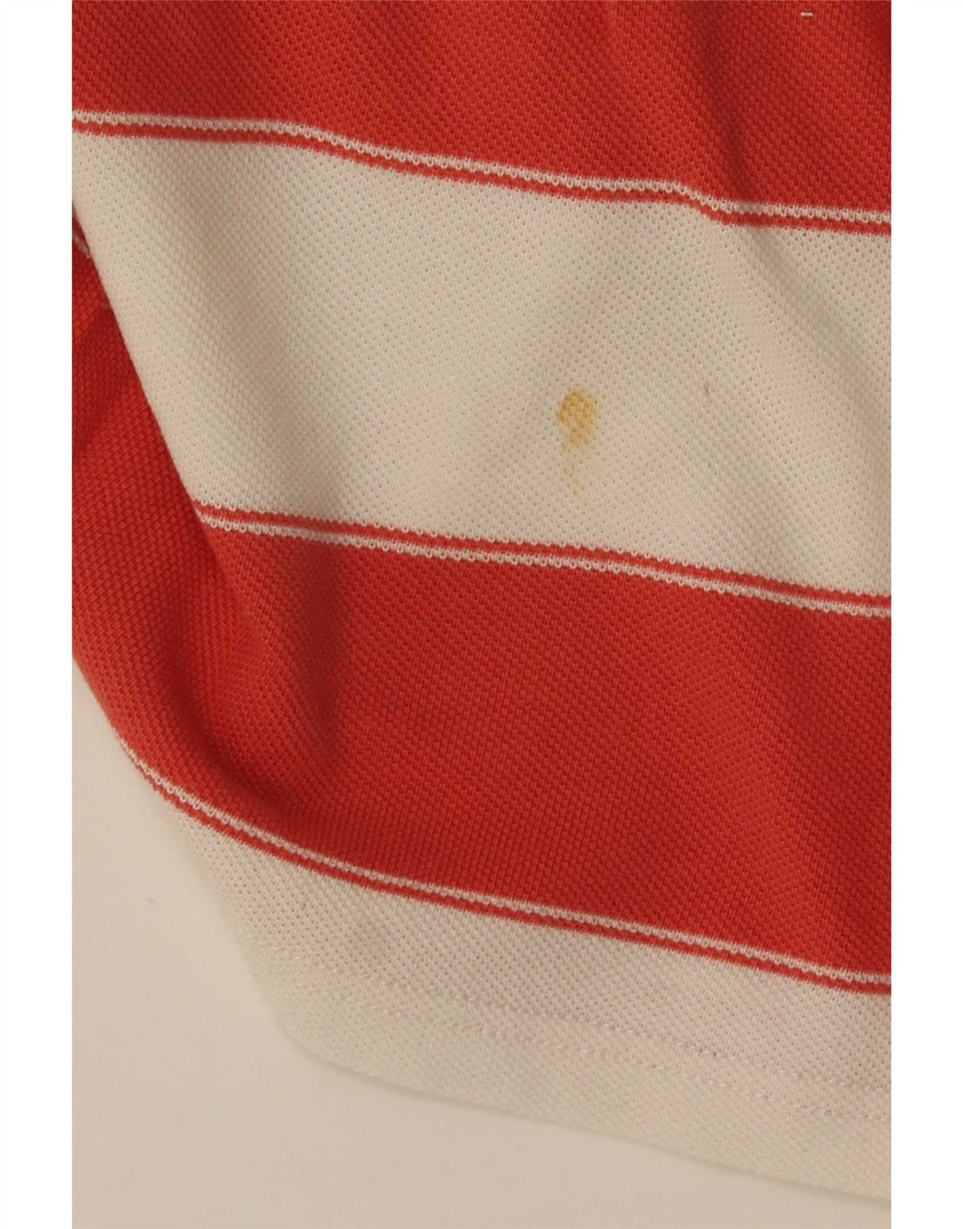 Fat Face Herre Polo Shirt Stor rødstribet bomuld