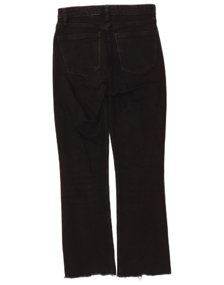 Zara Dame Bootcut Jeans EU 34 2XS W24 L26 Sort