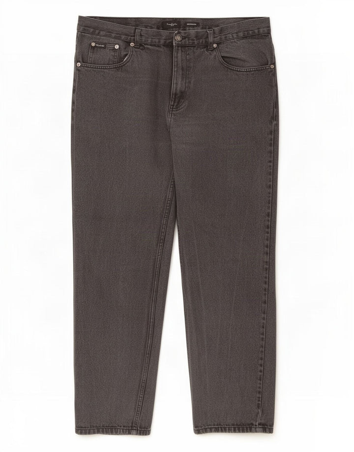 Pierre Cardin Herre Regular Fit Straight Jeans W38 L32 Grå