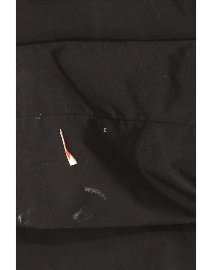 Fred Perry Regnjakke med hætte til mænd UK 38 Medium Sort Nylon