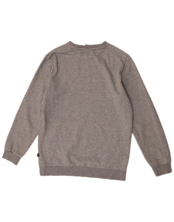 Puma Sweatshirt til mænd, lille grå flækket
