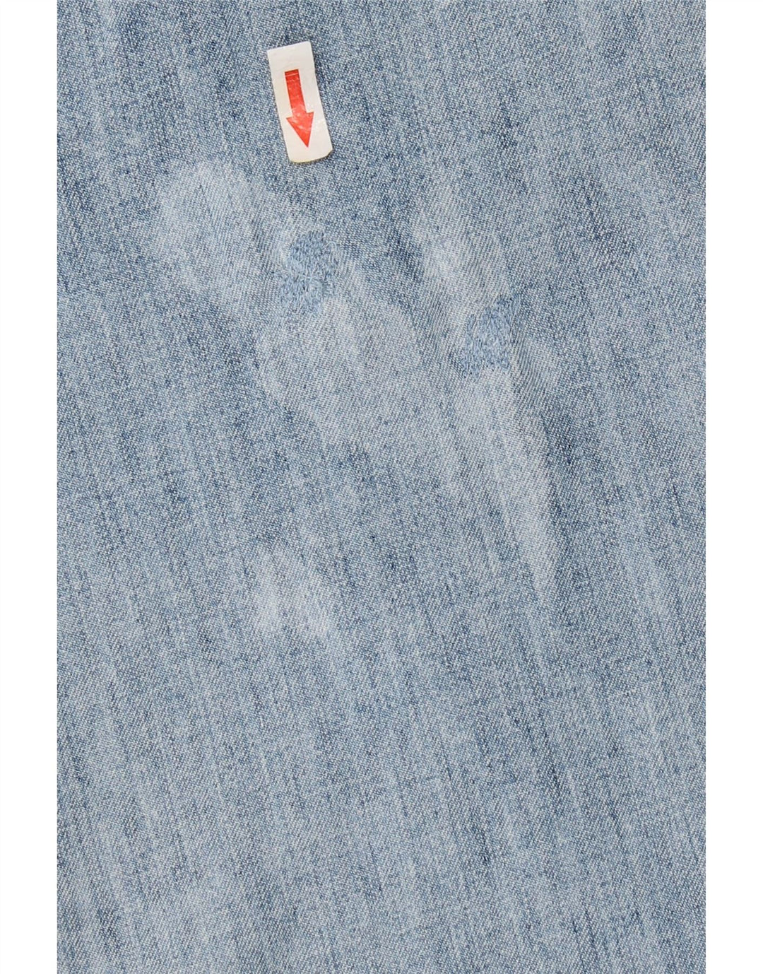 Mustang Dame Ærmeløs Denim Kjole UK 14 Medium Blue