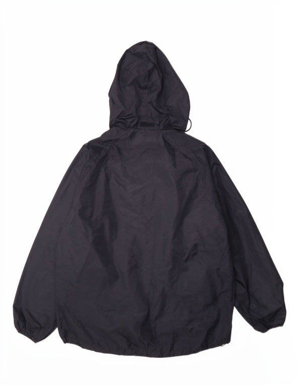 Dickies Regnjakke med hætte til mænd UK 38 Medium Navy Blue Polyester