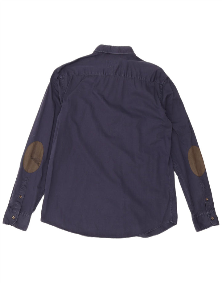 Massimo Dutti herreskjorte XL marineblå