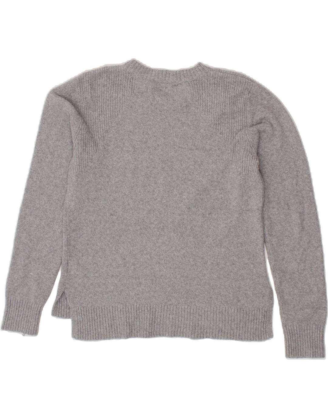 OASIS Womens Crew Neck Jumper Sweater UK 10 Small Grey Polyester Vintage Oasis and Second-Hand Oasis from Messina Hembry 