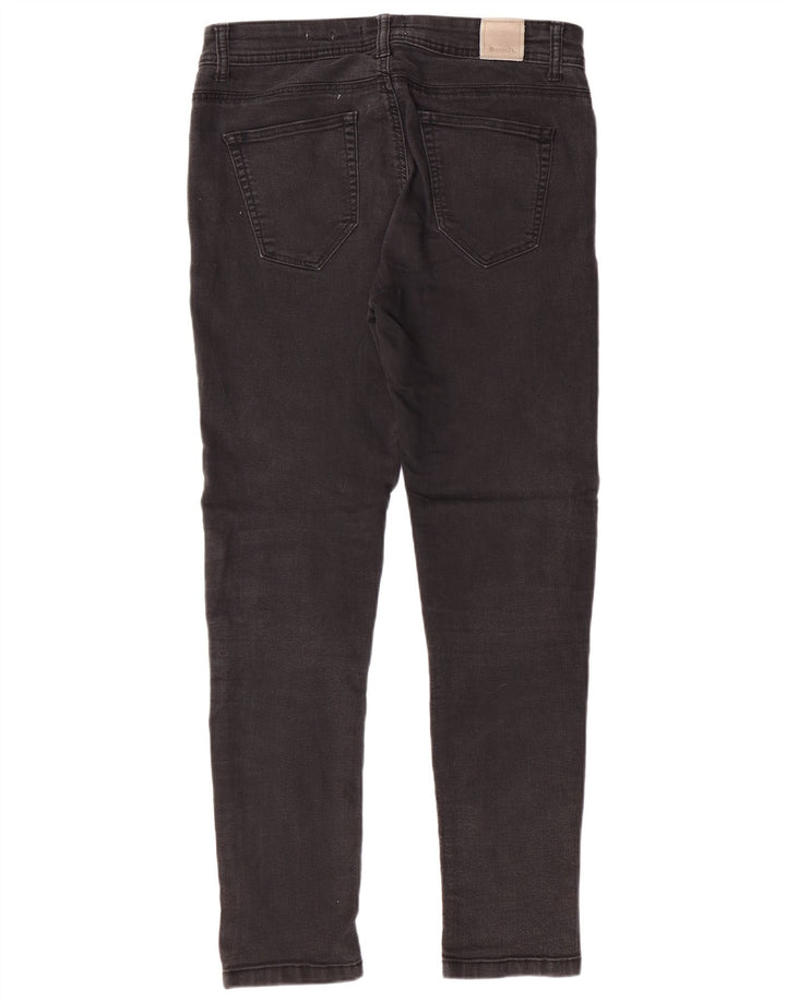 BENCH Womens Skinny Jeans W30 L30 Black