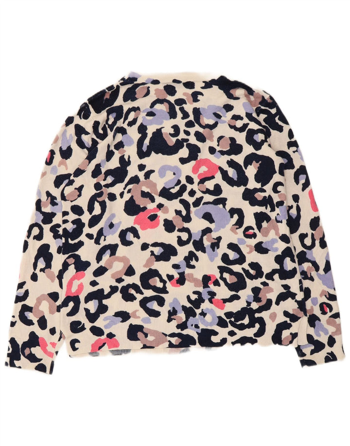 Marks & Spencer Dame sweater med rund hals DK 14 Stor Flerfarvet