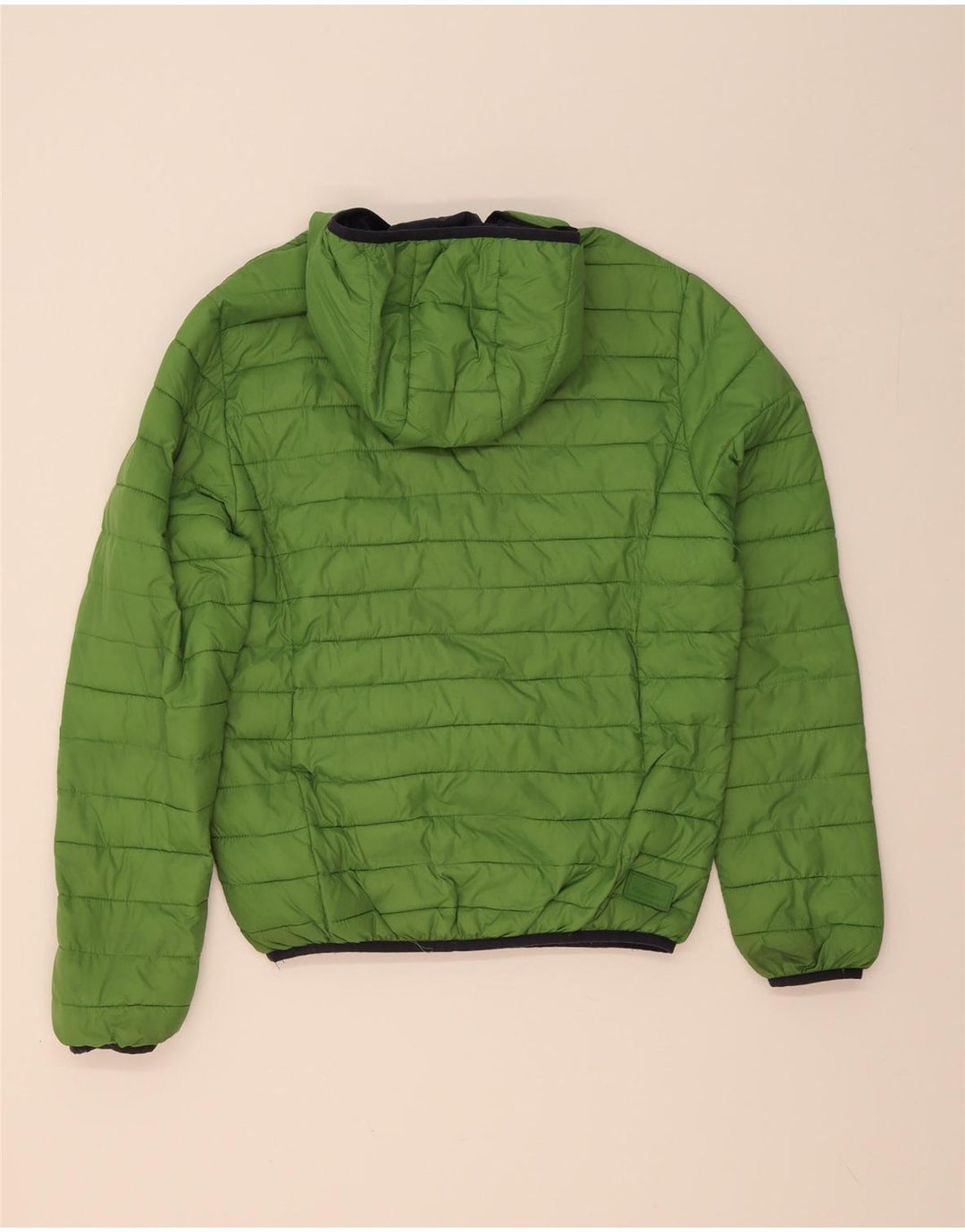 Champion Herre hættepolstret jakke UK 38 Medium Grøn polyamid