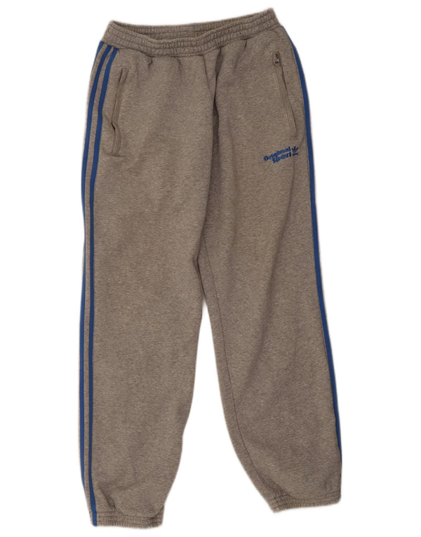 Adidas Træningsdragt bukser til mænd Joggers Små grå flækket bomuld
